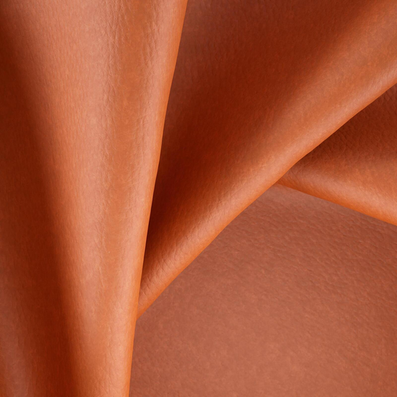 Photo of the fabric Bonanza Brandy swatch by Zepel. Use for Upholstery. Style of Leather And Vinyl, Plain