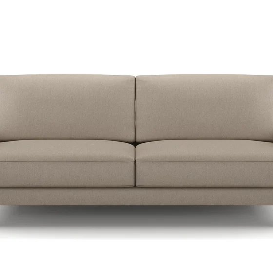 Photo of the fabric Prato Pumice swatch by Mokum. Use for Upholstery, Accessory. Style of Plain, Texture