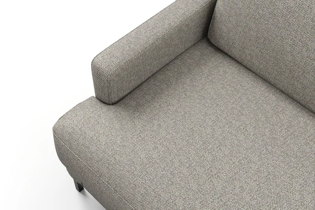 Photo of the fabric Palermo Silt swatch by Mokum. Use for Upholstery, Accessory. Style of Plain, Texture