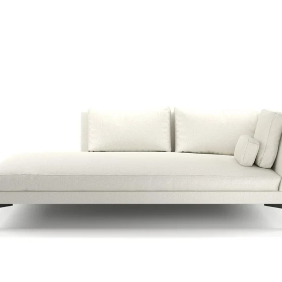 Photo of the fabric Hollywood Alabaster swatch by Mokum. Use for Upholstery, Accessory. Style of Plain, Texture