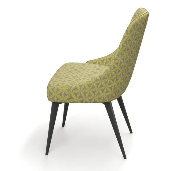 Photo of the fabric Tapa Lime swatch by James Dunlop. Use for Upholstery, Accessory. Style of Geometric