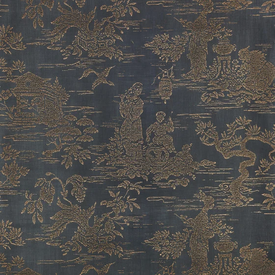 Photo of the fabric Isenzo Wp W962 03 swatch by Black Edition. Use for Wall Covering. Style of Floral And Botannical, Uncoated Non-Woven