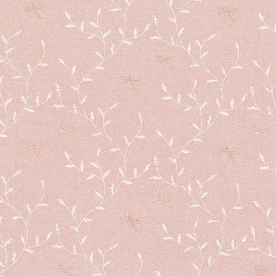 Photo of the fabric Damsel Fly V3310 01 swatch by Villa Nova. Use for Curtains. Style of Childrens, Embroidery