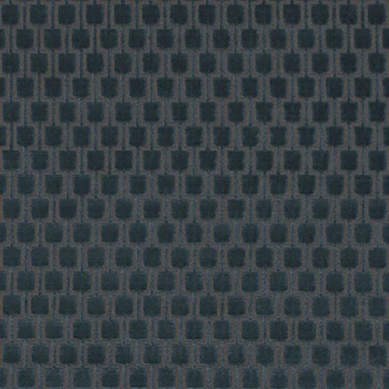 Photo of the fabric Bakerloo K5096 19 swatch by Kirkby Design. Use for Upholstery, Accessory. Style of Geometric, Velvet