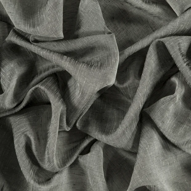 Photo of the fabric Dialogue Dice swatch by Zepel. Use for Sheer Curtains. Style of Plain, Sheer