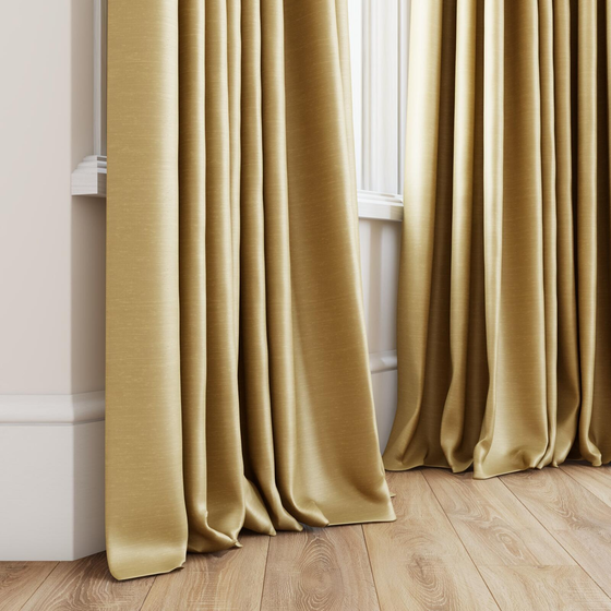 Photo of the fabric Luxe Camel swatch by James Dunlop Essentials. Use for Curtains, Accessory, Top of Bed. Style of Plain, Texture