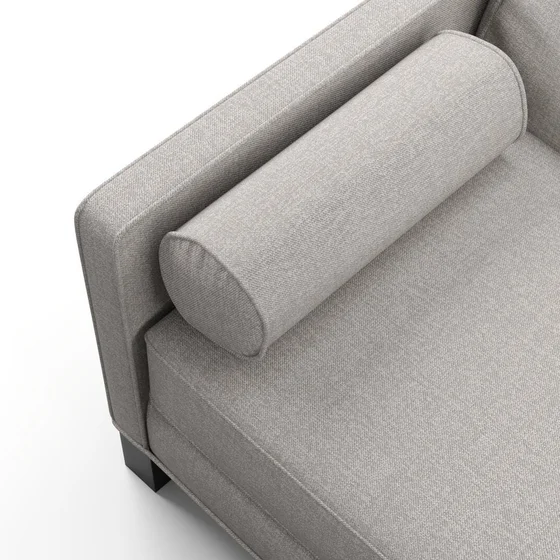 Photo of the fabric Attwood Pavement swatch by James Dunlop. Use for Upholstery, Accessory. Style of Plain, Texture