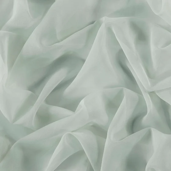 Photo of the fabric Upland Mist swatch by Zepel. Use for Sheer Curtains. Style of Plain, Sheer