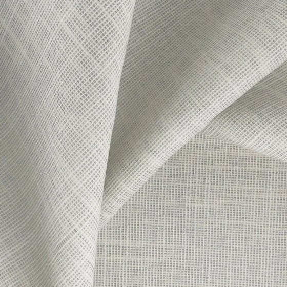Photo of the fabric Angelic Pelican swatch by Zepel. Use for Sheer Curtains. Style of Plain, Sheer