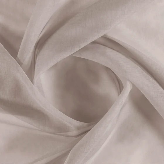 Photo of the fabric Upland Chinchilla swatch by Zepel. Use for Sheer Curtains. Style of Plain, Sheer