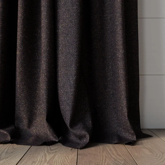 Photo of the fabric Bora Bora Aubergine swatch by Mokum FibreGuard. Use for Curtains, Upholstery, Accessory. Style of Plain, Texture