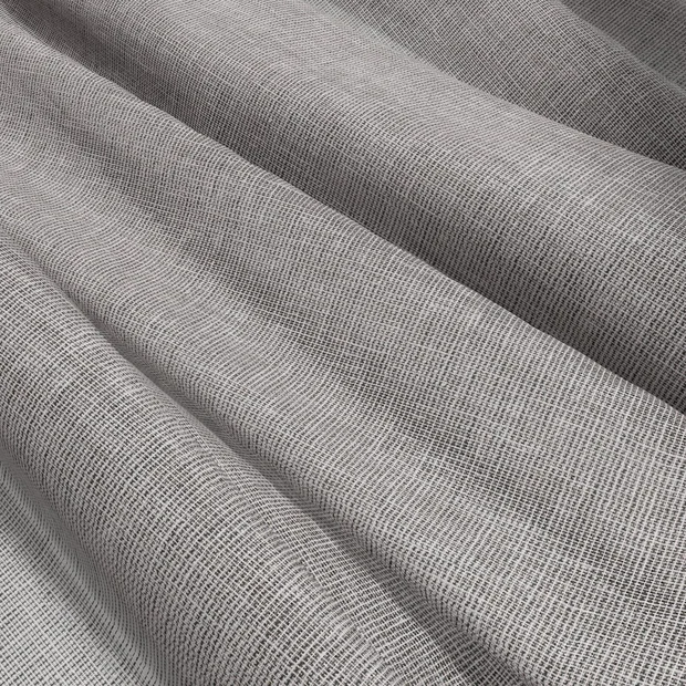 Photo of the fabric Seaview Black Sand swatch by James Dunlop. Use for Sheer Curtains. Style of Plain, Sheer