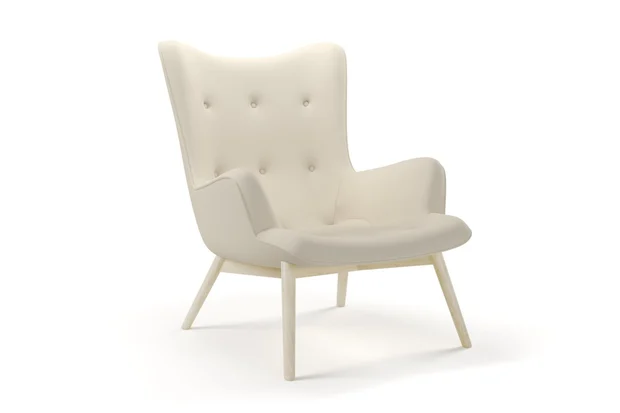 Photo of the fabric Supervio Cream swatch by James Dunlop FibreGuard. Use for Upholstery, Accessory, Top of Bed. Style of Plain, Velvet