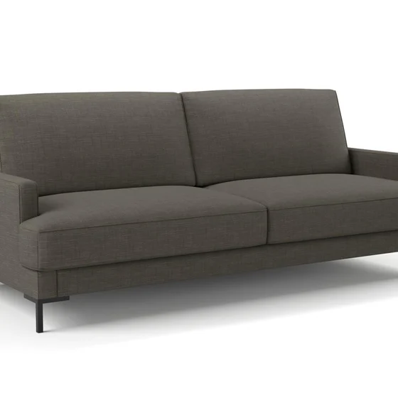 Photo of the fabric Ficus Smoke swatch by Mokum. Use for Upholstery, Accessory. Style of Plain, Texture