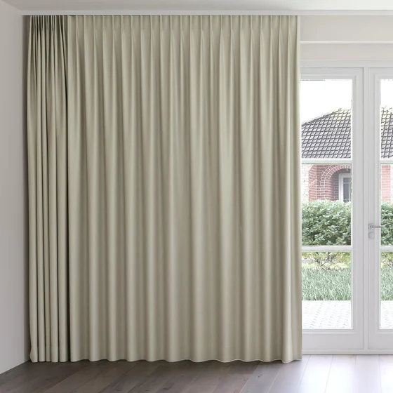 Photo of the fabric Kyoto Pistachio swatch by James Dunlop. Use for Curtains. Style of Plain, Texture