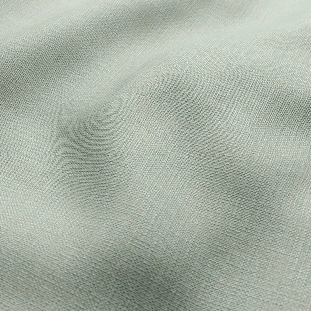 Photo of the fabric Gent Balsam swatch by Zepel FibreGuard. Use for Curtains, Upholstery, Accessory, Top of Bed. Style of Plain, Texture