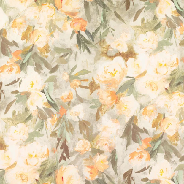 Photo of the fabric Ottavia 8048 02 swatch by Romo. . Style of Floral And Botannical, Print