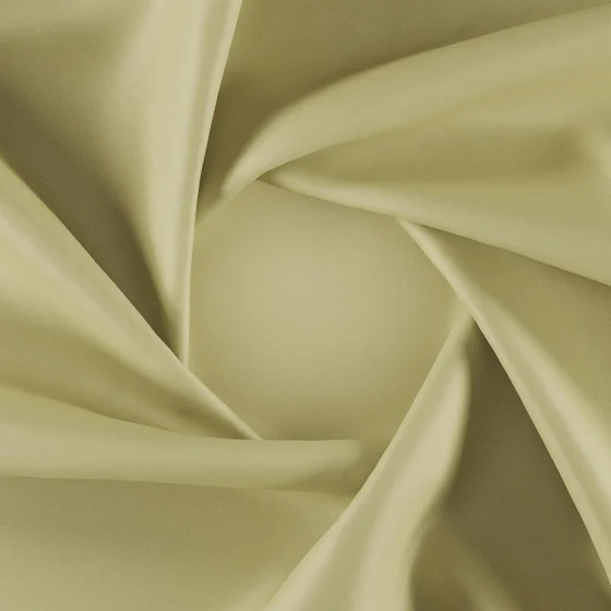 Photo of the fabric Sateen 137 Sage swatch by Zepel. Use for Curtains, Upholstery, Accessory, Top of Bed. Style of Plain, Taffeta