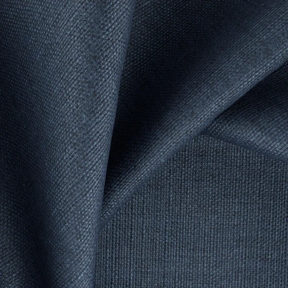Photo of the fabric Linex Marine swatch by Zepel. Use for Curtains, Upholstery, Accessory, Top of Bed. Style of Plain, Texture