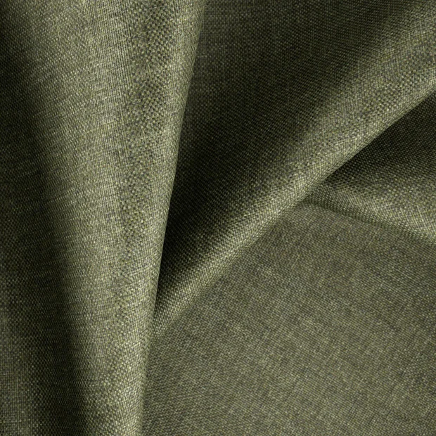 Photo of the fabric Mega/Matador Forest swatch by Zepel. Use for Upholstery, Accessory, Top of Bed. Style of Plain, Texture