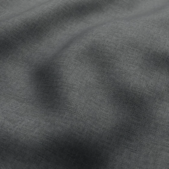 Photo of the fabric Matrix FR Gunmetal swatch by James Dunlop Essentials. Use for Curtains. Style of Dim Out, Plain