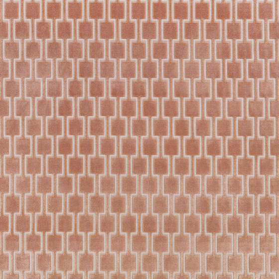 Photo of the fabric Bakerloo K5096 25 swatch by Kirkby Design. Use for Upholstery, Accessory. Style of Geometric, Velvet