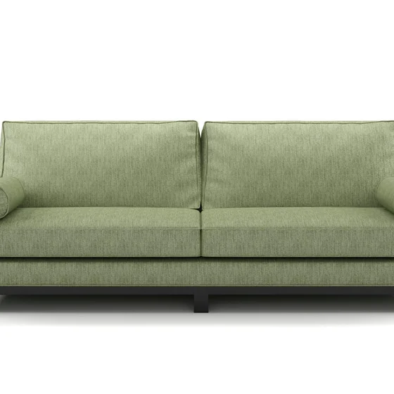 Photo of the fabric Trezor Laurel swatch by James Dunlop FibreGuard. Use for Curtains, Upholstery, Accessory. Style of Chenille, Plain