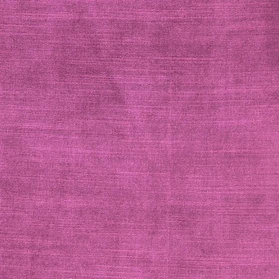 Photo of the fabric St-Moritz Fuchsia swatch by Zepel. Use for Curtains, Upholstery, Accessory, Top of Bed. Style of Plain, Velvet