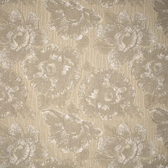 Photo of the fabric Caledonia Champagne swatch by Mokum. Use for Curtains, Accessory. Style of Floral And Botannical
