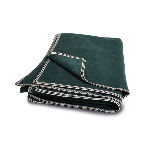 Photo of the fabric Guethary Throw 130X200 200 04 05 swatch by Casamance. Use for Throw