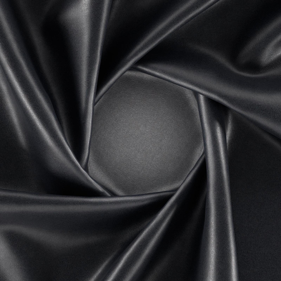 Photo of the fabric Tannery Raven swatch by Zepel. Use for Upholstery, Accessory, Top of Bed. Style of Leather And Vinyl, Plain