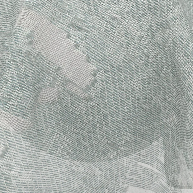Photo of the fabric Triora Sky swatch by Zepel. Use for Sheer Curtains. Style of Abstract, Sheer