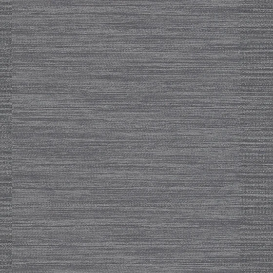 Photo of the fabric Borneo Uncoated Slate swatch by James Dunlop. Use for Curtains, Accessory, Top of Bed. Style of Stripe
