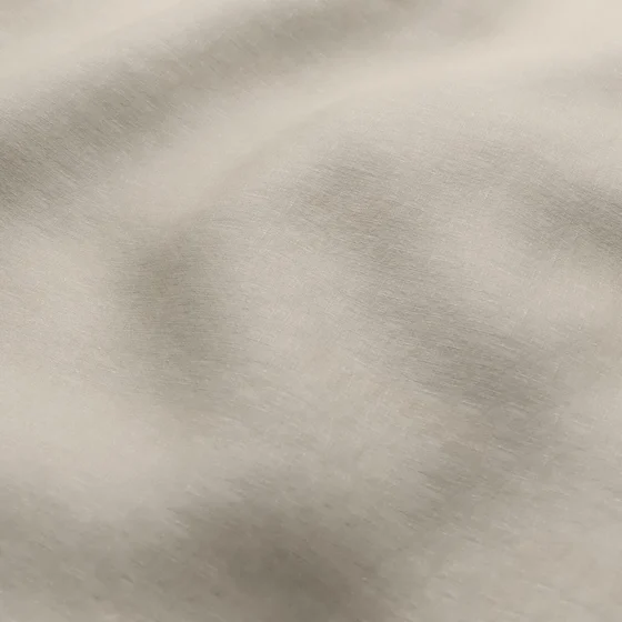 Photo of the fabric Satori Stonewash Linen swatch by Mokum. Use for Curtains, Upholstery Light Duty, Accessory, Top of Bed. Style of Plain, Texture