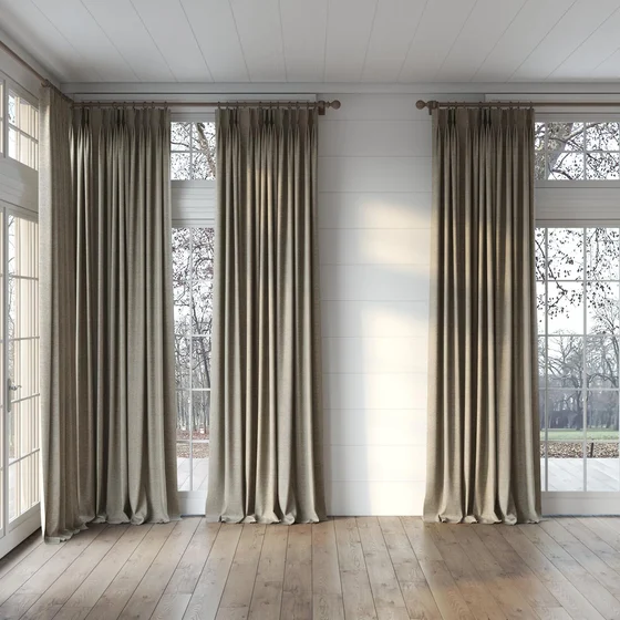 Photo of the fabric Laurel FR Blackout Rattan swatch by James Dunlop Essentials. Use for Curtains. Style of Abstract