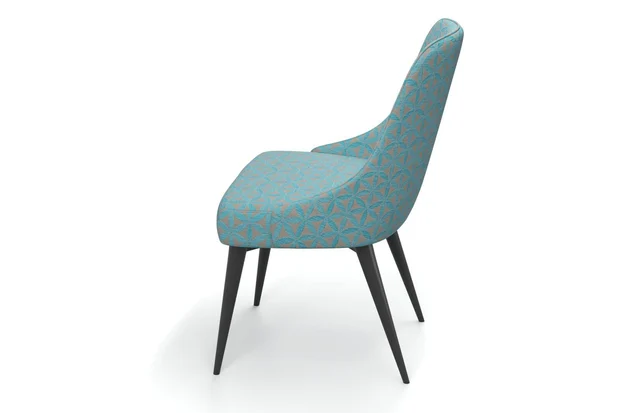Photo of the fabric Tapa Aqua swatch by James Dunlop. Use for Upholstery, Accessory. Style of Geometric