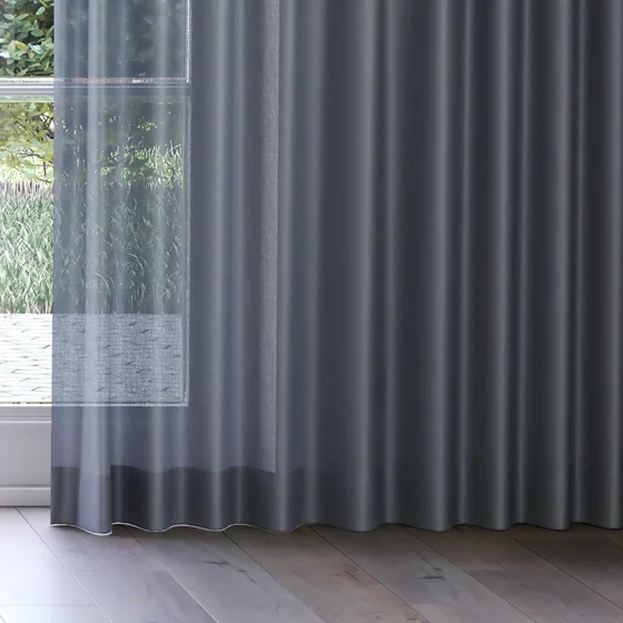 Photo of the fabric Linen Foundry swatch by James Dunlop. Use for Curtains, Accessory. Style of Plain, Texture