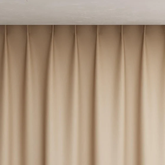 Photo of the fabric Satori Stonewash Nude swatch by Mokum. Use for Curtains, Upholstery Light Duty, Accessory, Top of Bed. Style of Plain, Texture