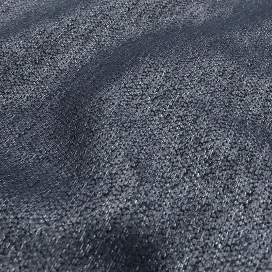 Photo of the fabric Cuddly Marine swatch by Zepel FibreGuard. Use for Upholstery, Accessory. Style of Chenille, Plain