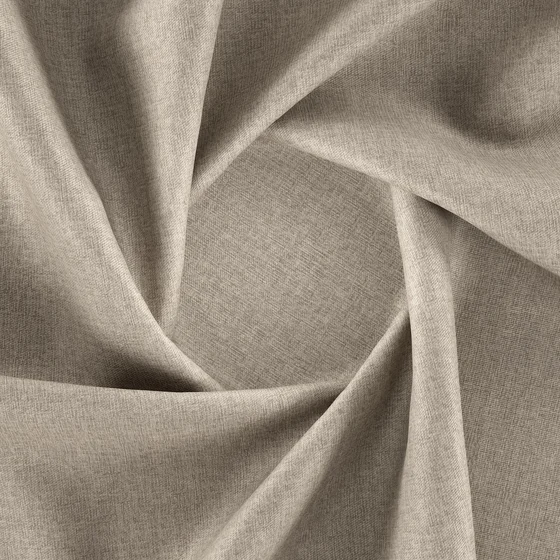Photo of the fabric Ampere Mushroom swatch by Zepel. Use for Curtains, Upholstery, Accessory, Top of Bed. Style of Plain, Velvet