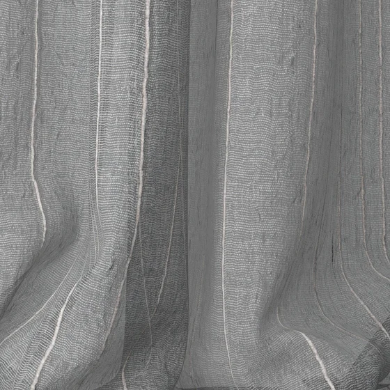 Photo of the fabric Mira Shadow swatch by James Dunlop. Use for Sheer Curtains. Style of Sheer, Stripe