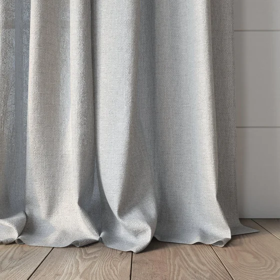 Photo of the fabric Mindful Mineral swatch by James Dunlop. Use for Sheer Curtains. Style of Plain, Sheer