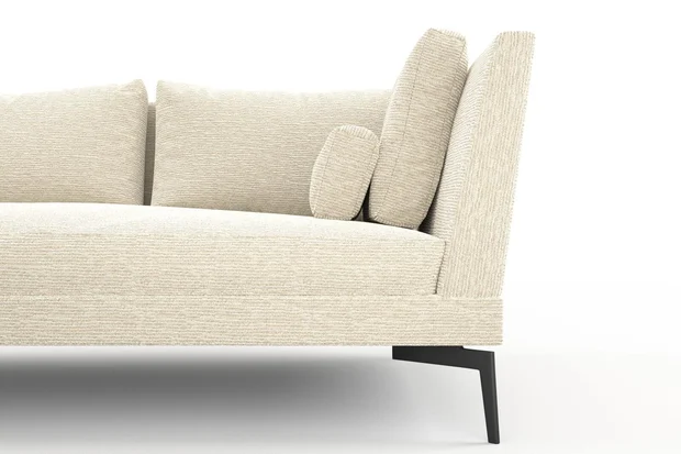 Photo of the fabric Intaglio Jute swatch by Mokum. Use for Upholstery, Accessory. Style of Plain, Texture