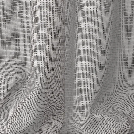 Photo of the fabric Seaview Black Sand swatch by James Dunlop. Use for Sheer Curtains. Style of Plain, Sheer