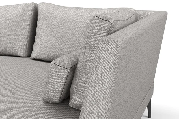 Photo of the fabric Tanami Birch swatch by Mokum. Use for Upholstery, Accessory. Style of Plain, Texture
