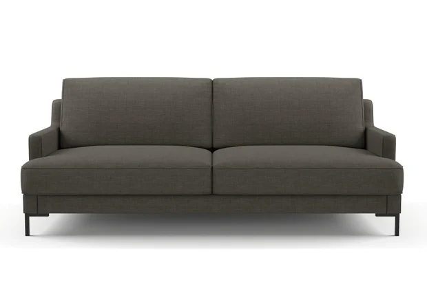 Photo of the fabric Ficus Smoke swatch by Mokum. Use for Upholstery, Accessory. Style of Plain, Texture