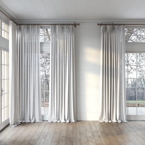 Photo of the fabric Linen Awash swatch by James Dunlop. Use for Curtains, Accessory. Style of Plain, Texture