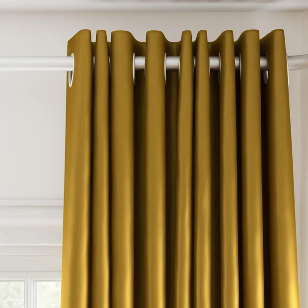 Photo of the fabric Sleek Artisan swatch by James Dunlop. Use for Curtains, Accessory, Top of Bed. Style of Plain, Taffeta