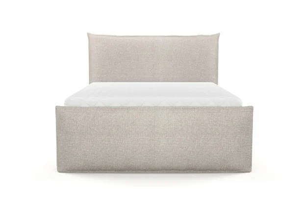 Photo of the fabric Gabrielle Dove Grey swatch by Mokum FibreGuard. Use for Upholstery, Accessory, Top of Bed. Style of Plain, Texture