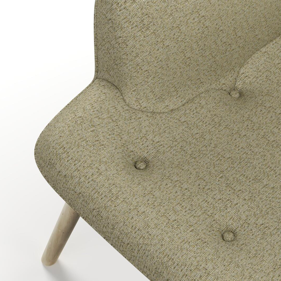Photo of the fabric Omni Swamp swatch by James Dunlop FibreGuard. Use for Upholstery, Accessory, Top of Bed. Style of Plain, Texture